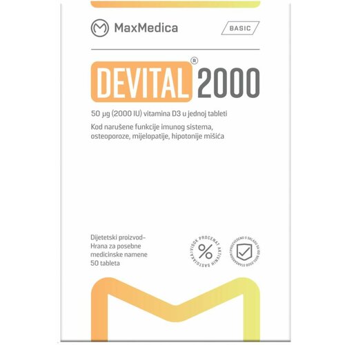 Max Medica maxmedica devital direkt 2000 iu, 30 tableta Cene