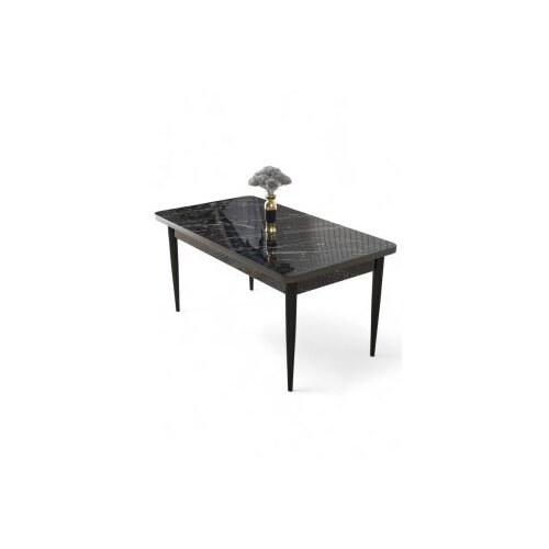 Hanah home Trpezarijski sto Nil Black Marble Black Slike
