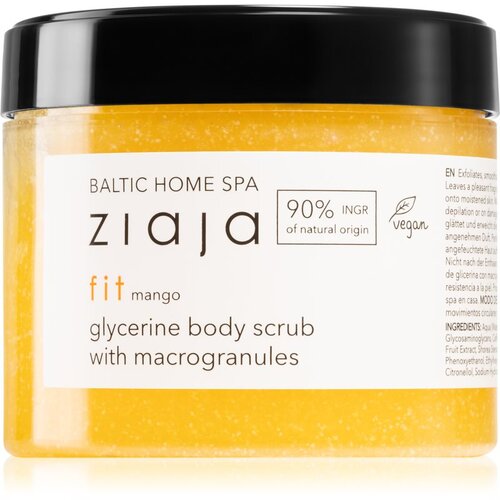 Ziaja Baltic Home Spa Fit Mango grobozrnat piling z glicerinom 300 ml Slike