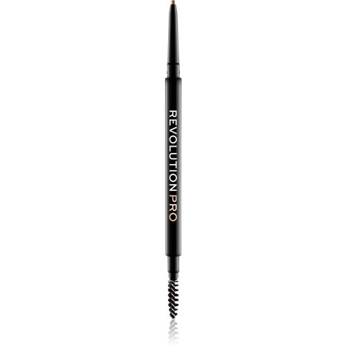 Revolution Microblading svinčnik za obrvi odtenek Taupe 0.04 g Slike