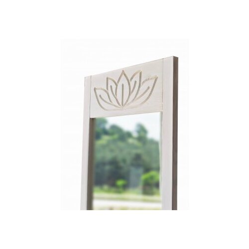 Hanah home ogledalo lotus white Cene
