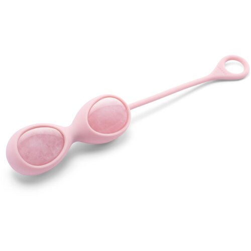 Le Wand Crystal Yoni Eggs Pink Slike