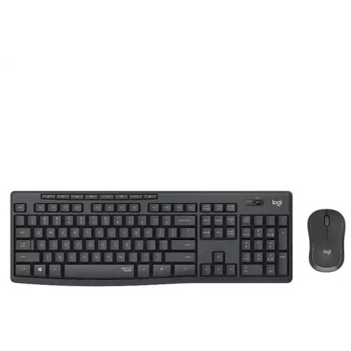 Logitech MK295 silent wireless combo yu tastatura + mi&scaron; crna Cene