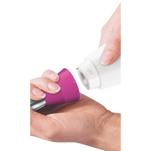 Bosch &amp;Scaron;tapni mikser MSM2410PW 400 W s posudom za miksanje bijela, ljubičasta Slike