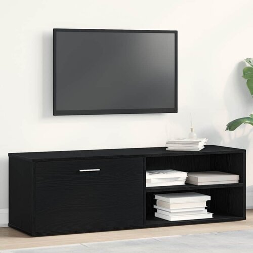 TV ormarić crni hrast 120x34x37 cm inženjerski drvo Cijene