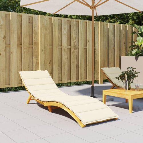  Jastuk za ležaljku krem 200 x 50 x 3 cm od tkanine Oxford Cijene