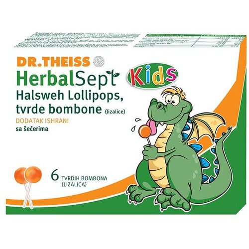 Dr. Theiss Kids lizalica protiv bolova u grlu, 6 kom Slike