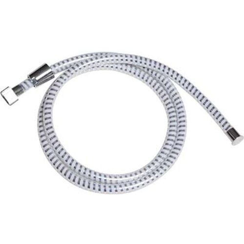 Tendance tu&scaron; crijevo 200 cm rastezljivo pvc, bijelo/srebrno Cijene