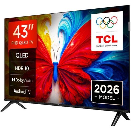 Tcl 43"S5L FHD QLED Android TV 60Hz, 300 nits 43S5L Cijene