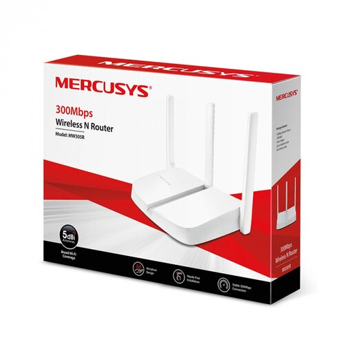 Router Mercusys MW305R 300Mbps, 3x5dBi fixed... Cijene