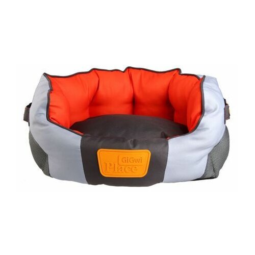 GiGwi krevet za pse Durable Oxford Crveno - Oranž S Slike