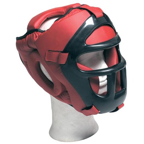 PrideShop Čelada z za&scaron;čitno mrežo Pride - GridMask - Rdeča , Junior Cene