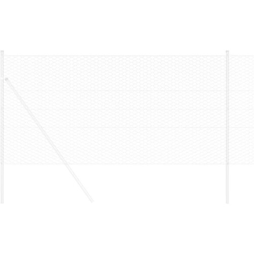 vidaXL Heksagonalna ograda pocinčani čelik 5000 x 0.06 x 50 cm Izdržljivo Cijene