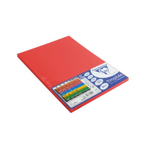  Claire, kopirni papir, A4, 160g, intenzivna koralno crvena, 50K ( 486381 ) Cene