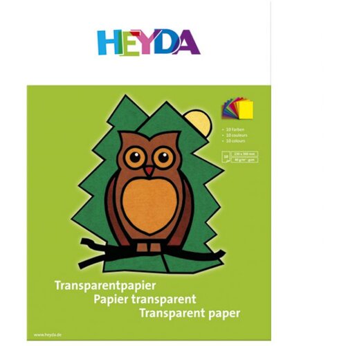  PAPIR UKRASNI VITRAJ U BOJI A4 40G PK10 HEYDA 20-48021 SORTIRANO Cene