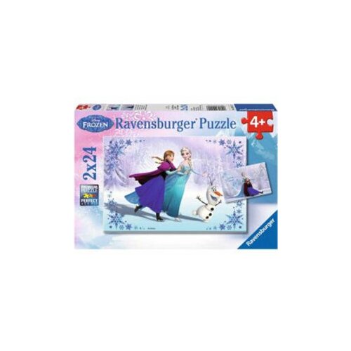 Ravensburger puzzle - Frozen klizaju RA09115 Slike