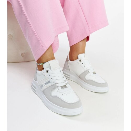 Gemre White-grey platform sneakers Negisti Slike