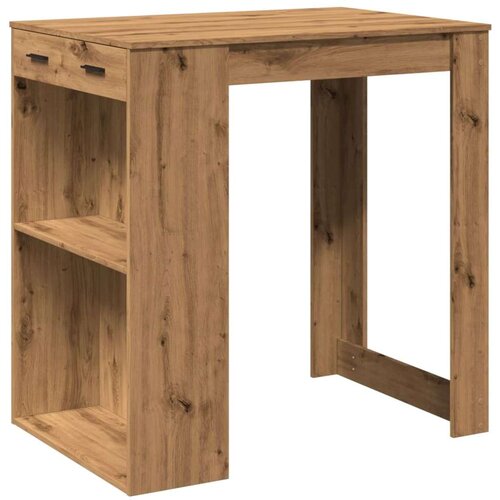 VidaXL barski stol boja hrasta 102 x 70 x 103,5 cm konstruirano drvo Slike