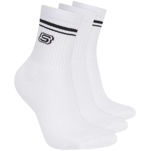 Skechers 3pk wpk wmn ls low crew s601827-wht Slike
