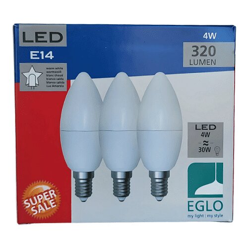 Eglo LED sijalica E14 4W NW 4000K PRIRODNO BELA 3pack 10711 Cene