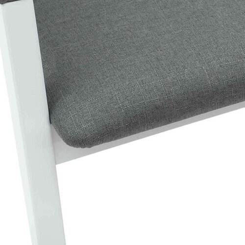  Trpezarijske stolice 2 pcs Bijelo 54 x 57 x 73 cm Slike