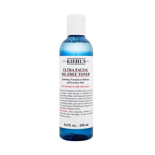 Kiehls Ultra Facial Oil-Free Toner losjon in sprej za obraz za normalno kožo 250 ml za ženske Slike