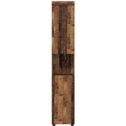 VidaXL kupaonski ormar staro drvo 37 x 31.5 x 203 cm konstruirano drvo Slike