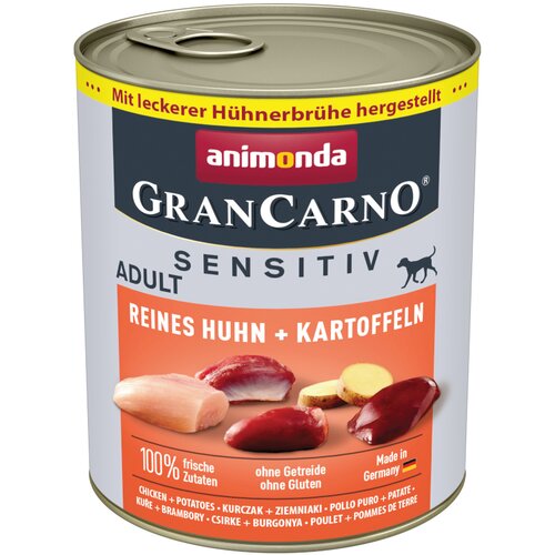 animonda GranCarno Adult Sensitive 6 x 800 g - Piletina i krumpir Cijene