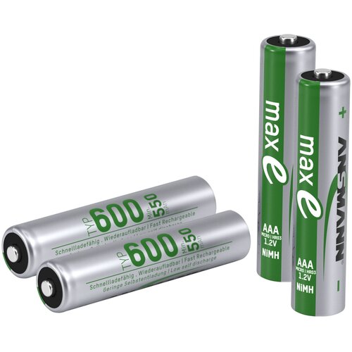 Ansmann 1x4 NiMH Akku Micro AAA Typ.600 min.550 mAh DECT PHONE Cijene