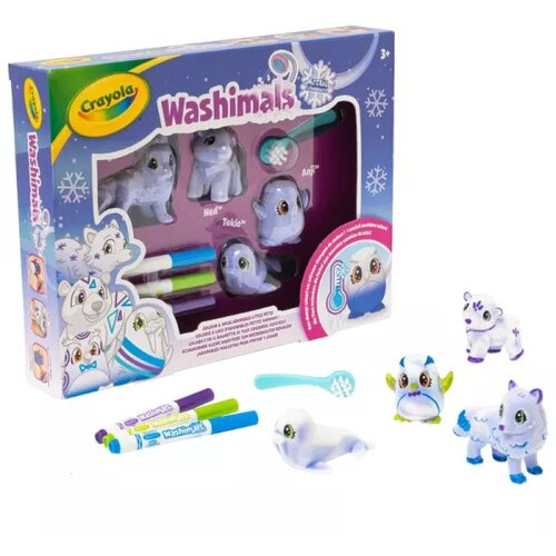 Crayola washimals: igralni set z arktičnimi živalmi Slike