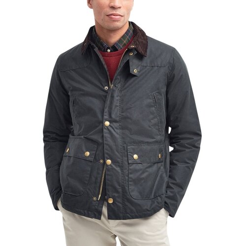 Barbour Jakne REELIN WAX JACKET MWX1106 Siva Cene
