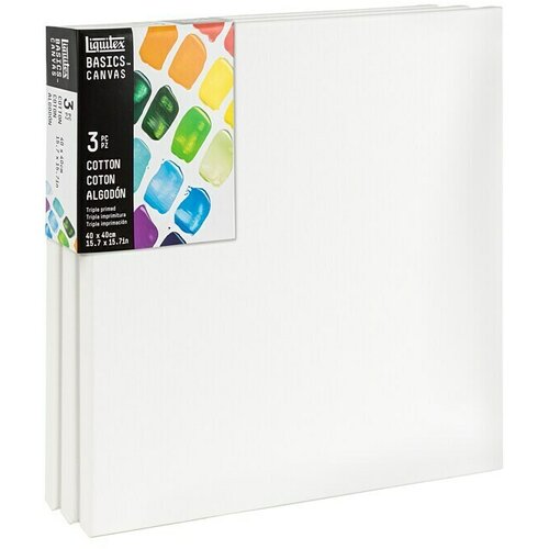 LIQUITEX Basics Slikarsko platno sa drvenim okvirom (40 x 40 x 1,8 cm, Pamuk, Trostruko grundirano) Cijene