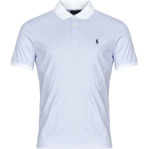 Polo Ralph Lauren POLO COUPE DROITE EN PIMA COTON Plava Cijene