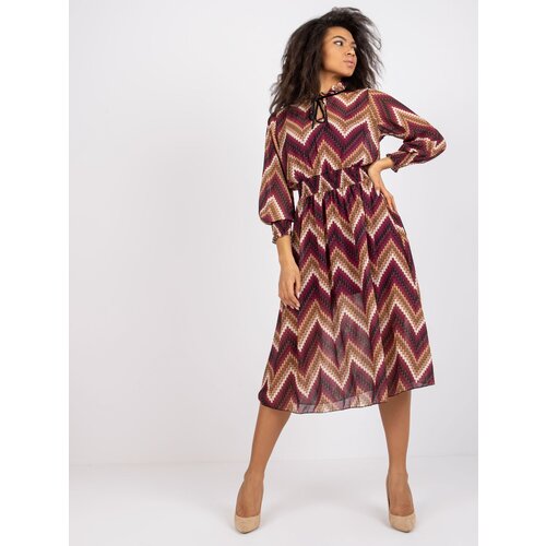 Italy Moda Dress-DHJ-SK-15177.06P-burgundy Cijene