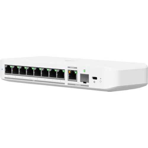 Ubiquiti LAN Switch SW-FLEX-2.5G-8-POE 8x2.5G/1x10G SFP+/196W Cene