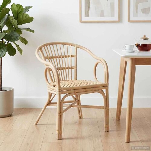  Zložljiva stolica Naravna 58 x 60 x 81 cm Ratan, (5000296805) Slike