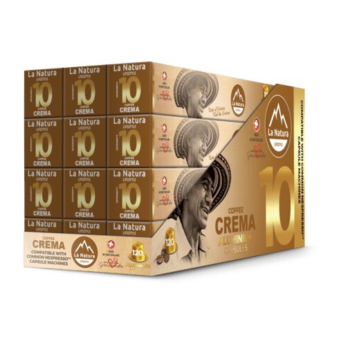 La_Natura_Lifestyle Kapsule za kafu Crema, Nespresso kompatibilne, 120 kapsula Slike