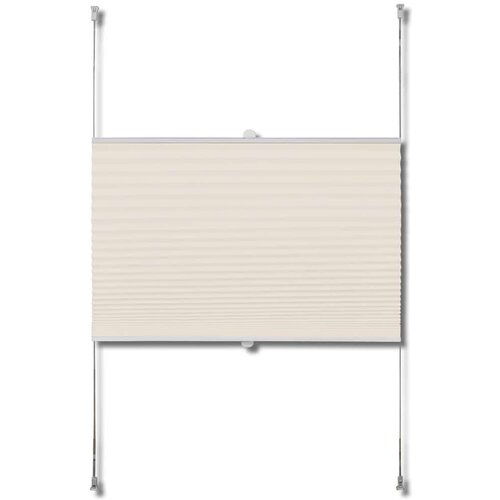 VidaXL Žaluzine krem boje 70 x 125 cm Slike