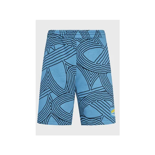 Adidas Športne kratke hlače Original Athletic Club Allover Print HI2969 Modra Regular Fit
