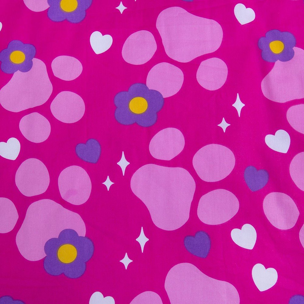 Jerry Fabrics Ružičasta pamučna dječja posteljina za dječji krevetić 100x135 cm Paw Patrol &amp;quot;Pawsome friendships grow&amp;quot; &amp;ndash; Slike