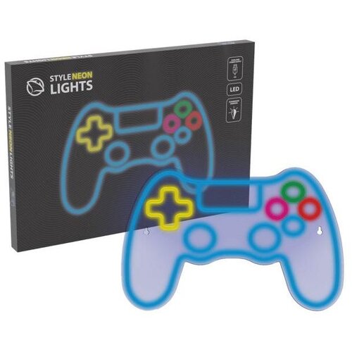 Manta LED svjetleća oznaka GAMEPAD 2, 40x25.8cm, plexi, multicolor SNL63MT Cijene