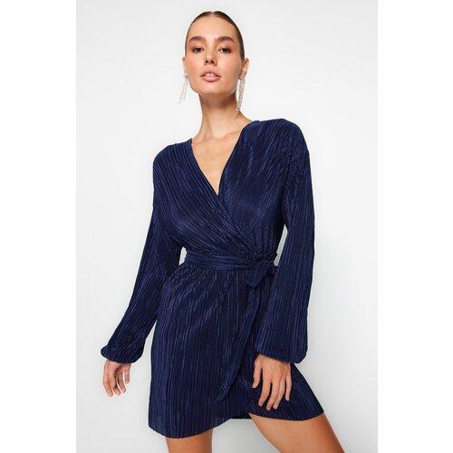 Trendyol Dress - Dark blue - Skater Slike