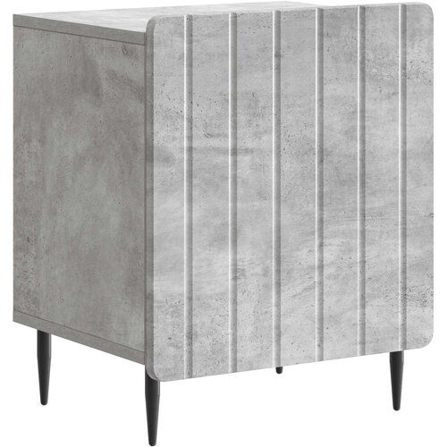  Noćni ormar Betonska siva 43 x 34,5 x 52 cm Konstruirano drvo Cene