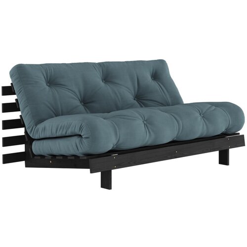 Karup Design Modrozelena raztegljiva sedežna garnitura 160 cm Roots Black Night &amp;ndash; Slike