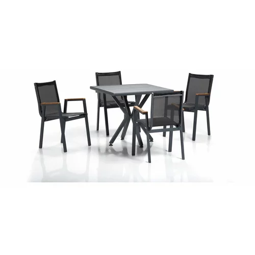  Samara 1 Grey, Black vrtna miza in stoli, (21065120)