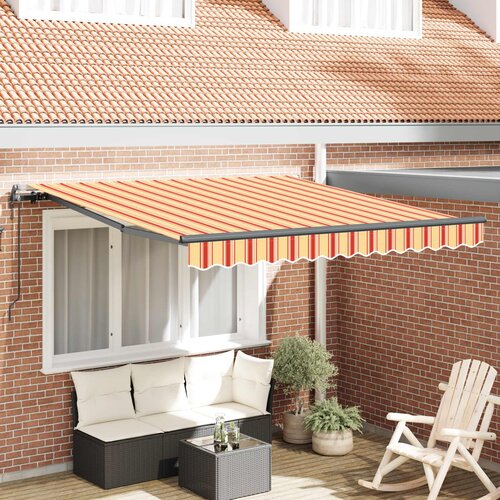  Povlačivi tende Žuta i narančasta 300 x 250 cm Cijene