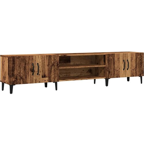 Maison Chic TV omarica - TV enota - Televizijska omarica starinski les 180x31,5x40 cm inženirski les, (21698753) Cene