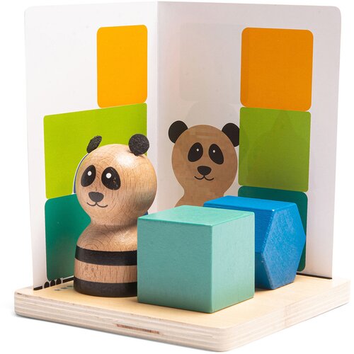 BS Toys Logična sestavljanka - panda Cene