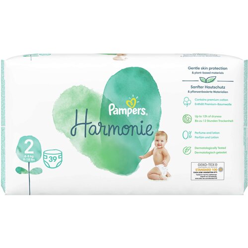 Pampers plenice Harmonie S2 39 KOS VP (4-8 KG) 8006540156551 Cene