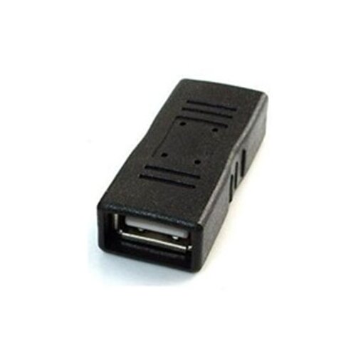 Cablexpert A-USB2-AMFF zensko-zenski adapter USB 2.0 coupler, black Cene